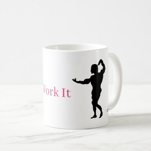 Tasse : Travaillez ! (Devant droit)