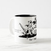 Tasse trempante d'oiseau sale (Devant gauche)