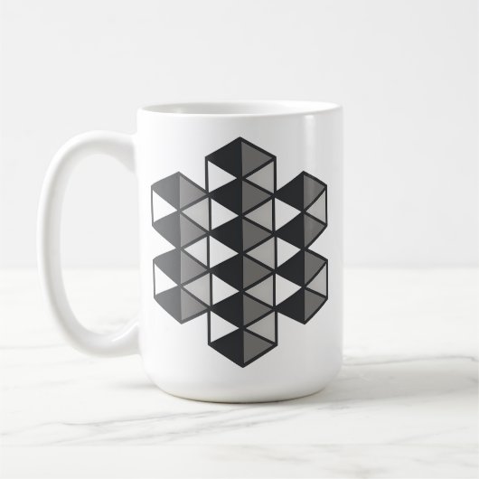 Tasse Triangles Jointes (Gauche)