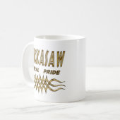 Tasse tribale de fierté de Chicasaw (Devant gauche)