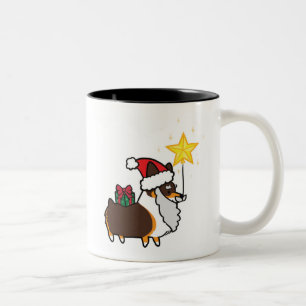 Tasse tricolore CorgiThings de corgi de Père