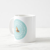 Tasse tricolore de corgi de Namaste (Devant gauche)