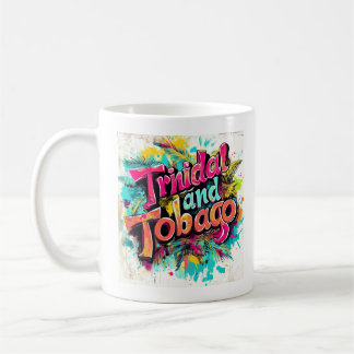 Tasse Trinidad | Drapeau des Caraïbes | Cadeau Tri
