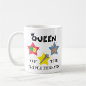 Tasse triple de la Reine de menace (Gauche)