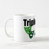Tasse triple de menace (Gauche)