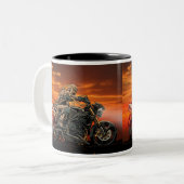 Tasse triple de moto (Devant gauche)