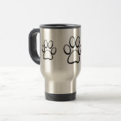Tasse triple de voyage de patte (Devant gauche)