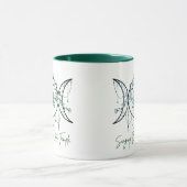 Tasse Triple Déesse & Lotus Vert (Centre)