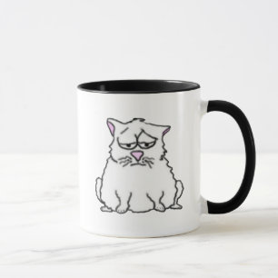 Tasse triste de chat