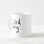 Tasse triste de Dog™ (Devant gauche)