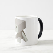 Tasse triste de robot (Devant droit)