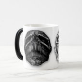 Tasse triste heureuse Morphing de crâne (Devant gauche)