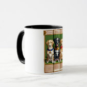 Tasse Trois Chiens (Devant gauche)