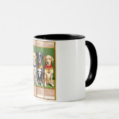 Tasse Trois Chiens (Devant droit)