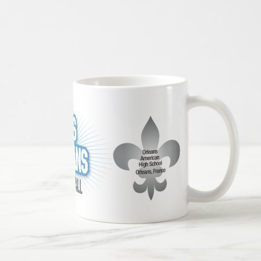 Tasse Trojan du football d'OHS (Droite)