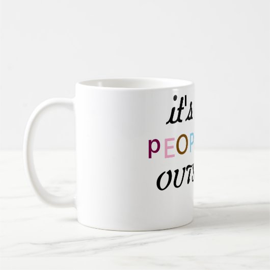 Tasse trop peopley (Gauche)