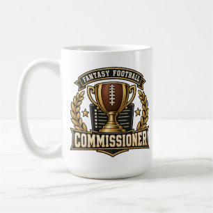 Tasse Trophée du Commissaire de Fantasy Football