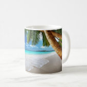 Tasse tropicale de plage de paradis (Devant droit)