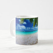 Tasse tropicale de plage de paradis (Devant gauche)