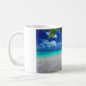 Tasse tropicale de plage de paradis (Gauche)
