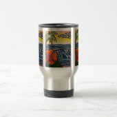 Tasse tropicale de voyage de vagues (Centre)