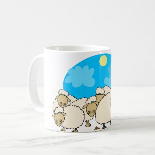 Tasse Troupeau de moutons (Devant gauche)