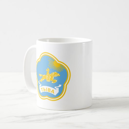 Tasse Tuvan Crest et Instruments (Devant gauche)