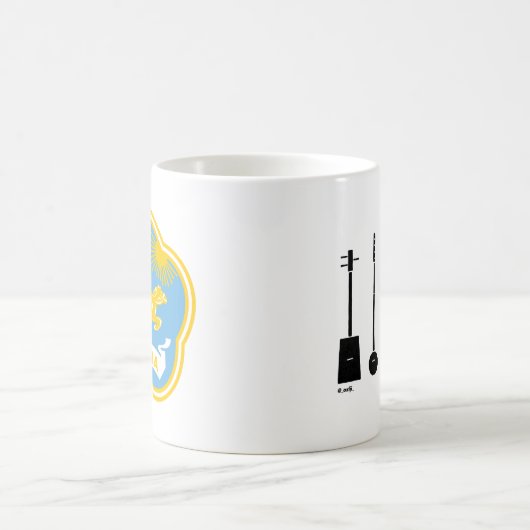 Tasse Tuvan Crest et Instruments (Centre)