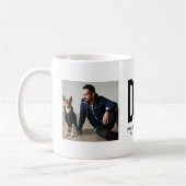 Tasse Type Meilleur Fur Papa Photo (Gauche)