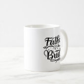 Tasse typographique pour le père de la mariée (Devant droit)