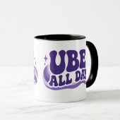 Tasse Ube toute la journée (Devant droit)