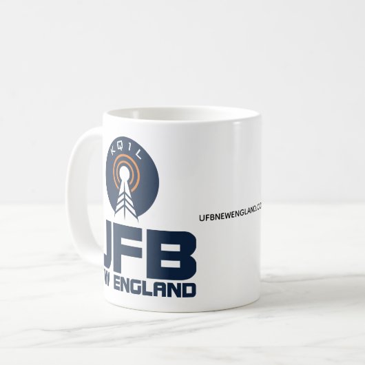 Tasse UFB Nouvelle-Angleterre (Devant gauche)