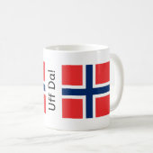 Tasse Uff Da Norvégienne (Devant droit)