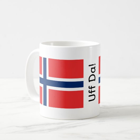 Tasse Uff Da Norvégienne (Devant gauche)