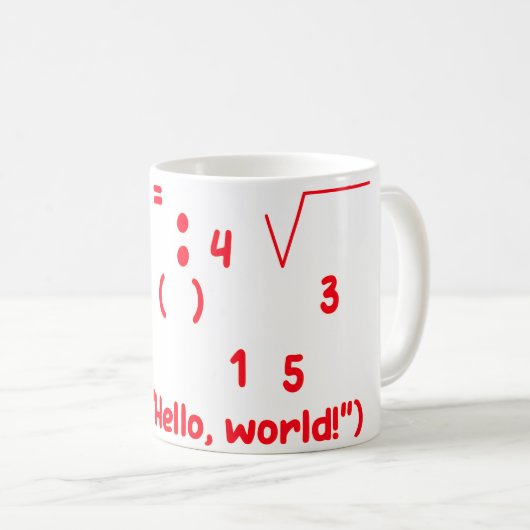 Tasse ultime "Carburant de geek" (Devant droit)
