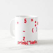 Tasse ultime "Carburant de geek" (Devant gauche)