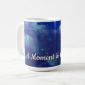 Tasse Un Moment dans les Étoiles | Matin Céleste (Devant gauche)