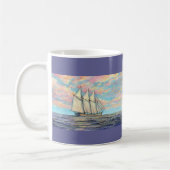 Tasse "Un schooner de passage" de Paul McGehee (Gauche)