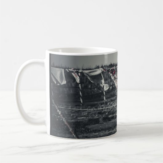 Tasse Une bonne journée pour la lessive (Gauche)