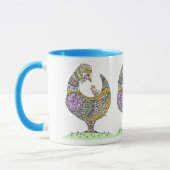 Tasse unique de poule de mère (Gauche)