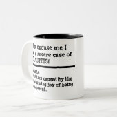 Tasse unique de tasse de café de cadeau pour un (Devant gauche)