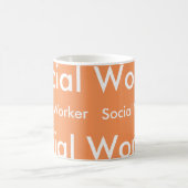 Tasse unisexe d'assistant social (Centre)