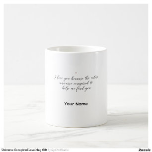 Tasse Univers Conspira Amoureux Cadeau Romantique