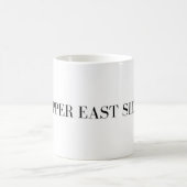 Tasse Upper East Side | Typographie de Manhattan N (Centre)