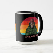 Tasse Urban Warrior Green Monkey (Devant droit)