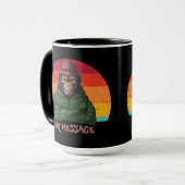 Tasse Urban Warrior Green Monkey (Devant gauche)
