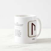 Tasse Uruz RuneStone 330 ml (Devant droit)
