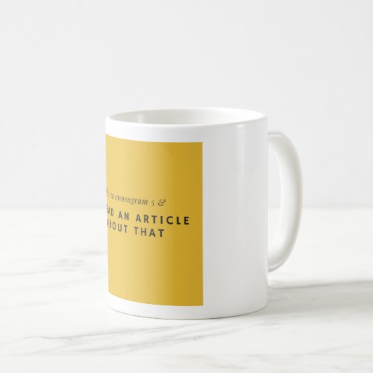 Tasse v.1 de Millenneagram 5 (Devant droit)