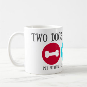 Tasse v 2 de deux chiens