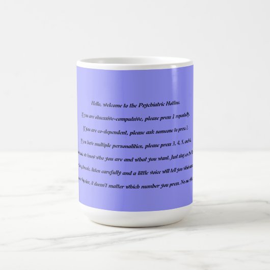 Tasse V de santé mentale (Centre)